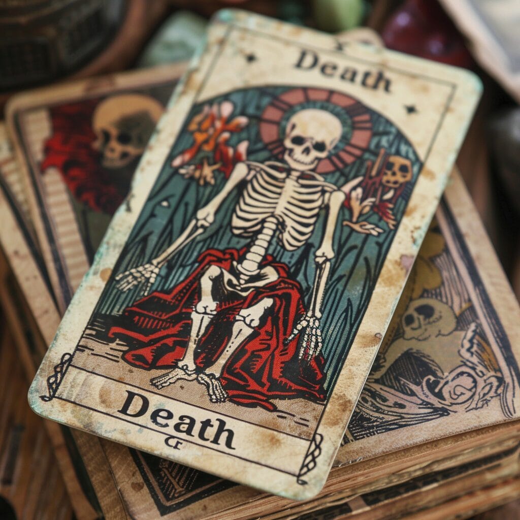 Tarot card, Death, Major Arcana, Midjourney